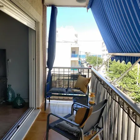 !sonrie, Estas En Gandia ! A Solo 100m De La Playa 6 Personas! Apartment *